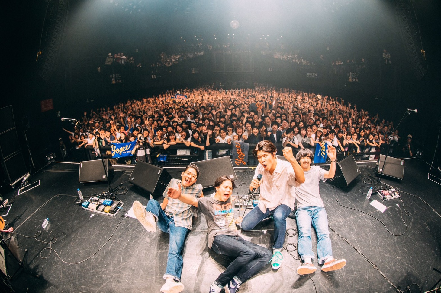 Yogee New Waves「WAVES RELEASE TOUR」東京・赤坂BLITZ公演の様子。（Photo by Ray Otabe）