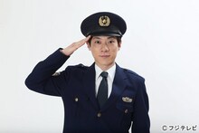 横山だいすけ演じる四十万拓郎。 (c)フジテレビ