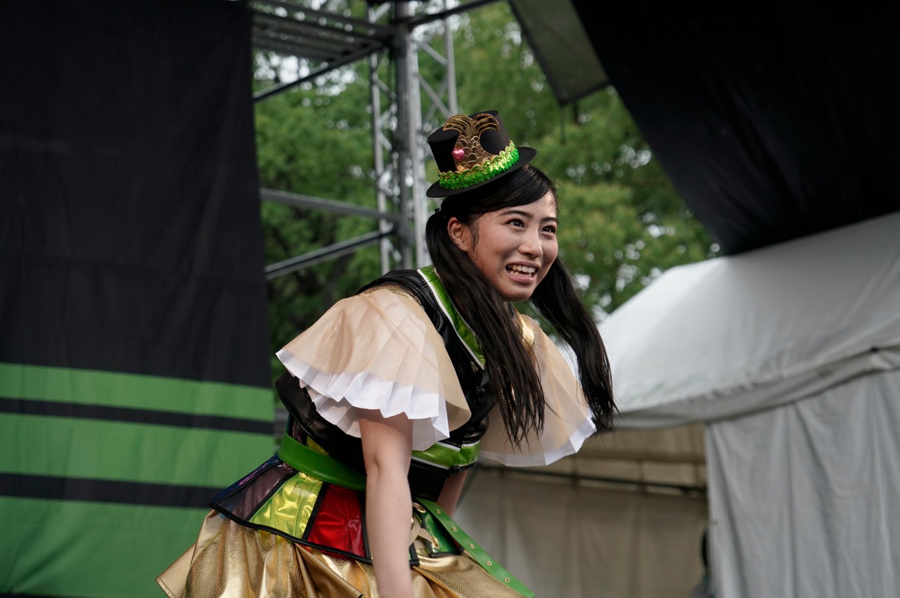 坂本遥奈（チームしゃちほこ）（Photo by HIROKAZU）