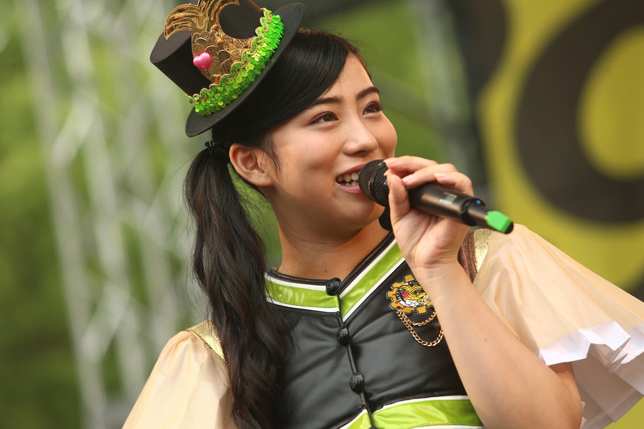 坂本遥奈（チームしゃちほこ）（撮影：牧野孝彦）