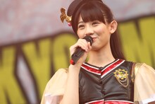 秋本帆華（チームしゃちほこ）（撮影：牧野孝彦）