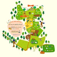 「PEANUTS CAMP」エリアマップ