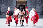 真壁刀義扮する“モテゴリラ”。(撮影:江藤はんな)