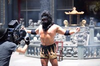 真壁刀義扮する“モテゴリラ”。（撮影：江藤はんな）