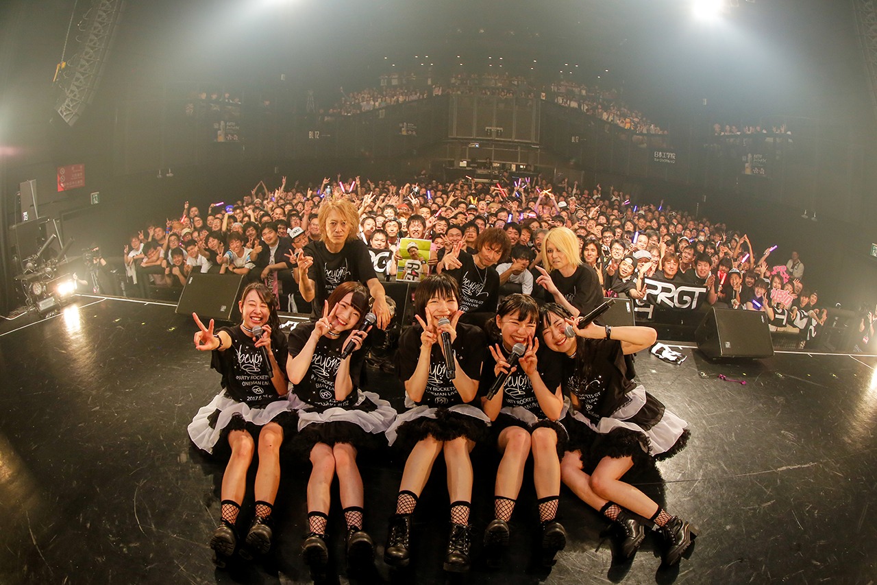 Party Rockets GT「Party Rockets GT ONEMAN LIVE～beyond～」東京・赤坂BLITZ公演の様子。（写真提供：エイトワン）