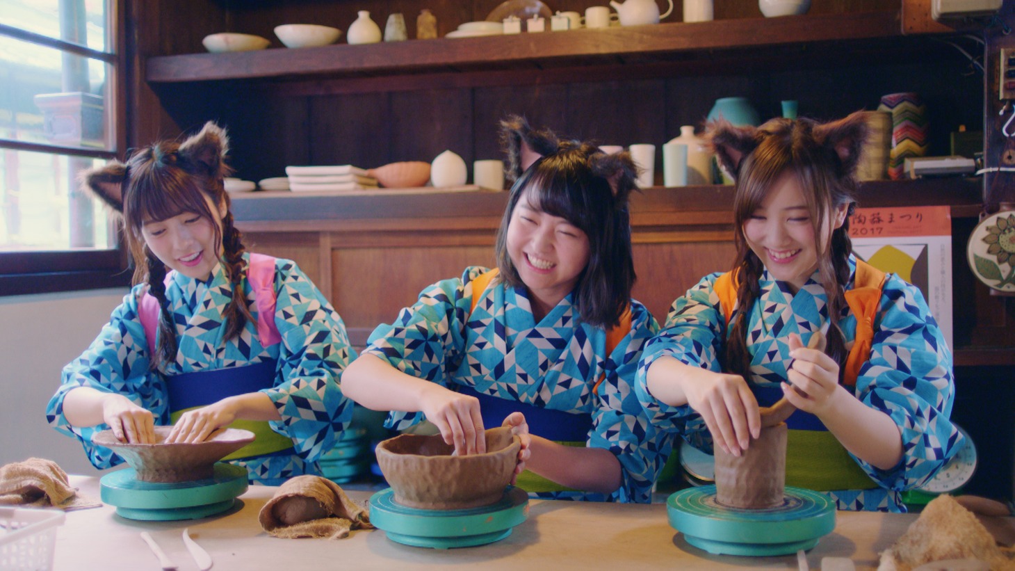 じゃらん新CM「乃木夏46 ポイント篇」のワンシーン。