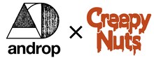 andropとCreepy Nuts（R-指定&DJ 松永）ロゴ