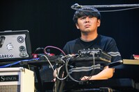 ASIAN KUNG-FU GENERATIONサポートの下村亮介（Key）。（Photo by TEPPEI）