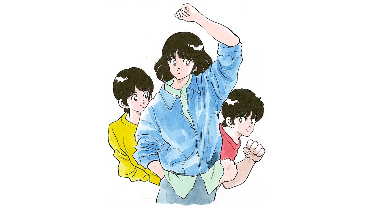 あだち充「タッチ」イラスト (c)あだち充/小学館 - 秦基博×あだち充