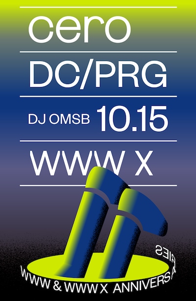 「WWW & WWW X Anniversaries」10月15日公演フライヤー