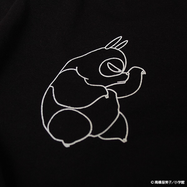 「らんま1/2 NEON TEE」の胸元にプリントされている早乙女玄馬のイラスト。(c)高橋留美子 / 小学館