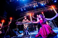 H ZETT M（Key）とPOI LAB。（Photo by Hiroki Nishioka）