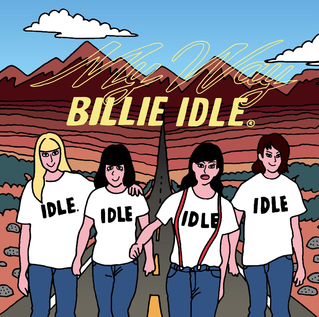 BILLIE IDLE「MY WAY」詳細＆アートワーク解禁