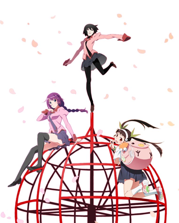 「終物語」ビジュアル (c) 西尾維新 / 講談社・アニプレックス・シャフト
