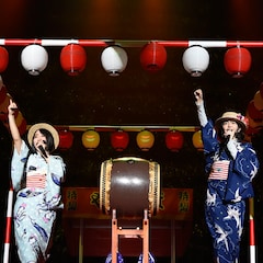 petit milady舞浜で夏祭り、浴衣姿で新曲お披露目