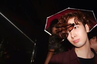 6月24日、広島。髪の毛とサングラスが絡まってしまったハーフ。（撮影・コメント：毅）