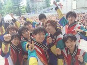 7月2日、東京。ツアー最終日！ たくさんのファンの皆さんと一緒に！ こんなに大勢集まってくれて感無量です！ みんな本当にありがとねーーー！（撮影・コメント：彪馬）