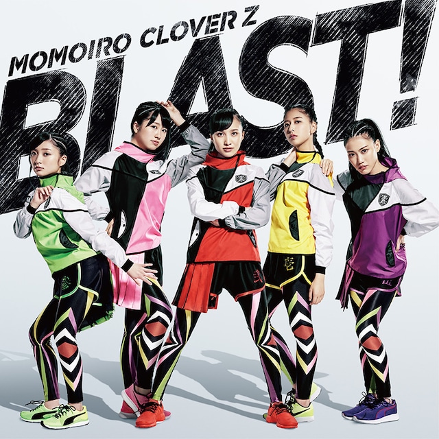 ももいろクローバーZ「BLAST！」通常盤ジャケット