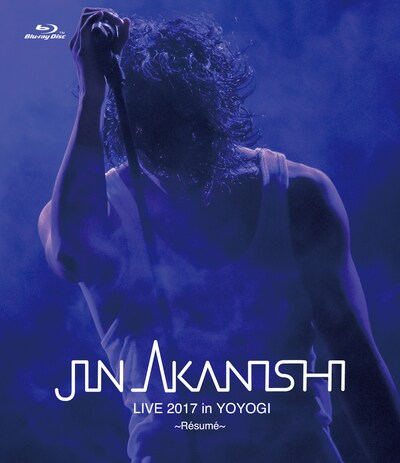 赤西仁「JIN AKANISHI LIVE 2017 in YOYOGI ～Resume～」Blu-rayジャケット