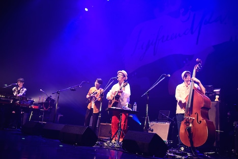 ハナレグミ with フジファブリック（撮影：河本悠貴）