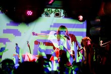 魔法少女になり隊のライブの様子。