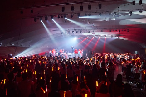 天月-あまつき-「天月-あまつき-のやりたい放題TOUR2017」初日公演の様子。（Photo by Tatsuya Kawasaki）