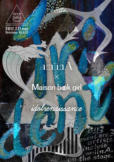 「Arch Delta Tour」東京・新宿BLAZE公演のフライヤー。