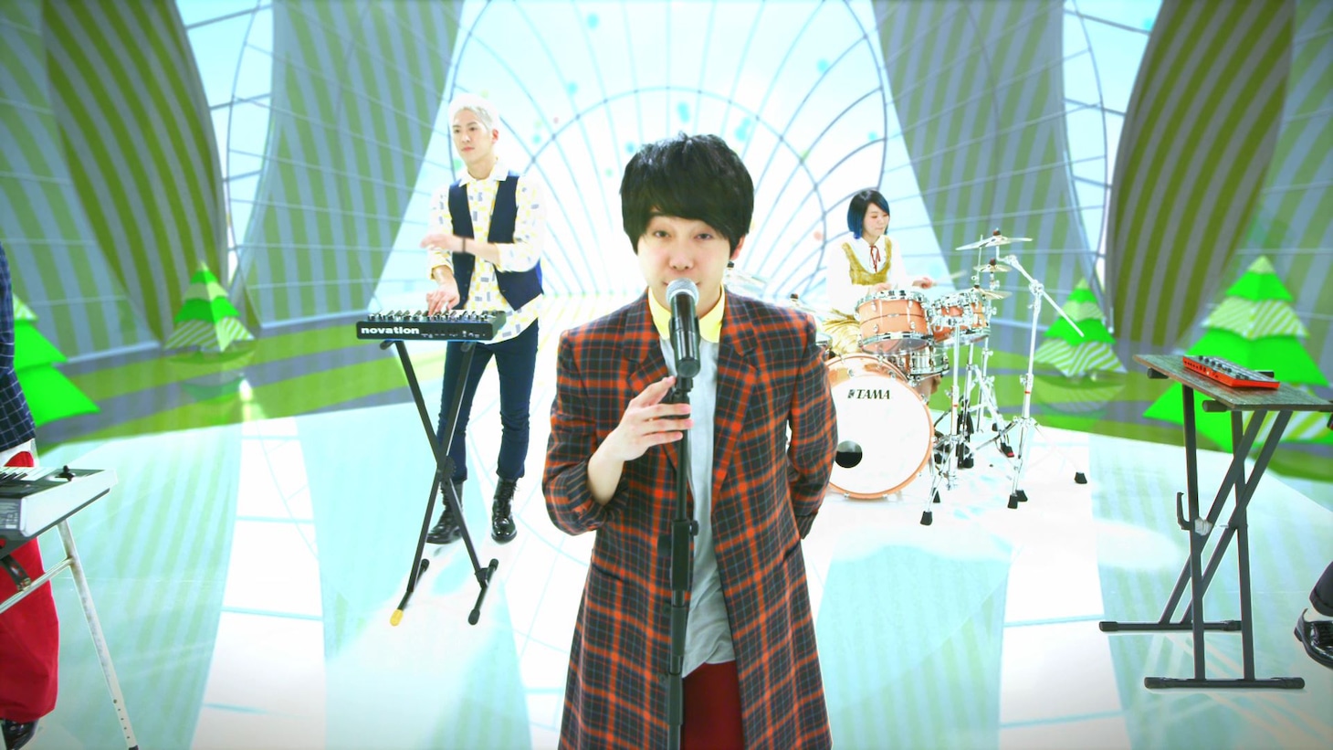 Mrs. GREEN APPLE「Oz [Nikon Version]」のワンシーン。