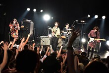 Helsinki Lambda Club「Get Hamstoned...」東京・WWWの様子。（撮影：高田真希子）