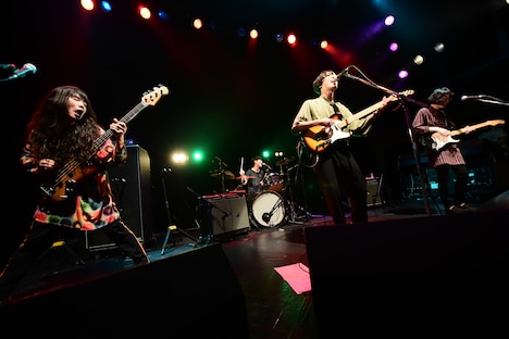 Helsinki Lambda Club「Get Hamstoned...」東京・WWWの様子。（撮影：高田真希子）