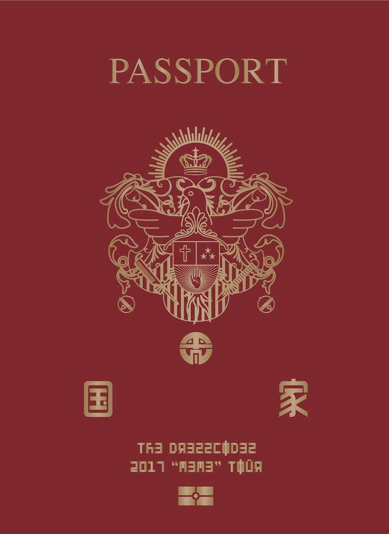 ドレスコーズ「国家（the dresscodes 2017 "meme" TOUR FINAL 新木場STUDIO COAST）」ジャケット