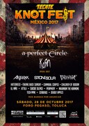 「KNOTFEST MEXICO 2017」フライヤー