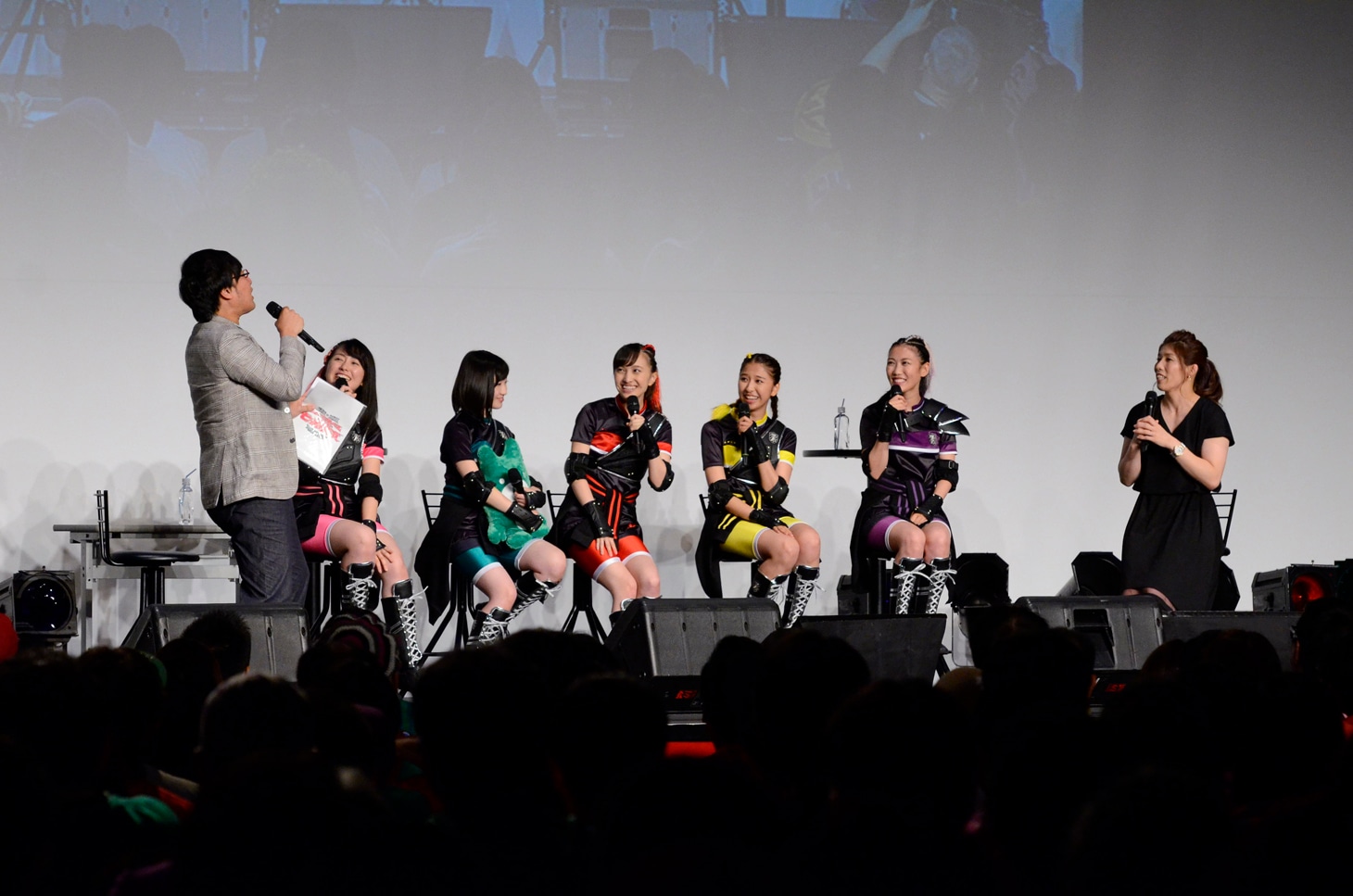 「ももいろクローバーZ 試練の七番勝負・番外編」の様子。（撮影：辺見真也）