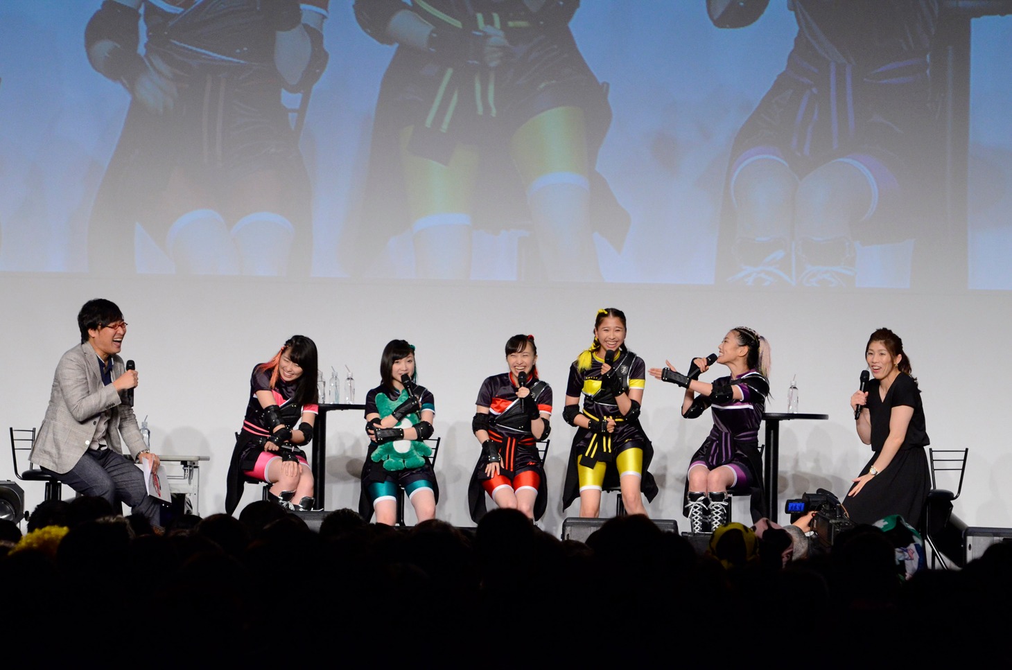 「ももいろクローバーZ 試練の七番勝負・番外編」の様子。（撮影：辺見真也）