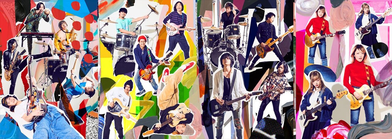 「スペースシャワー列伝 JAPAN TOUR 2017 ～10th ANNIVERSARY～」メインビジュアル