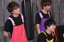 「超特急のハガメン！mini」の収録の様子。