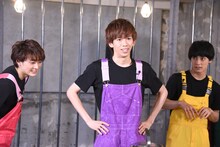 「超特急のハガメン！mini」の収録の様子。