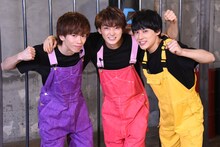 左からリョウガ、ユーキ、ユースケ。