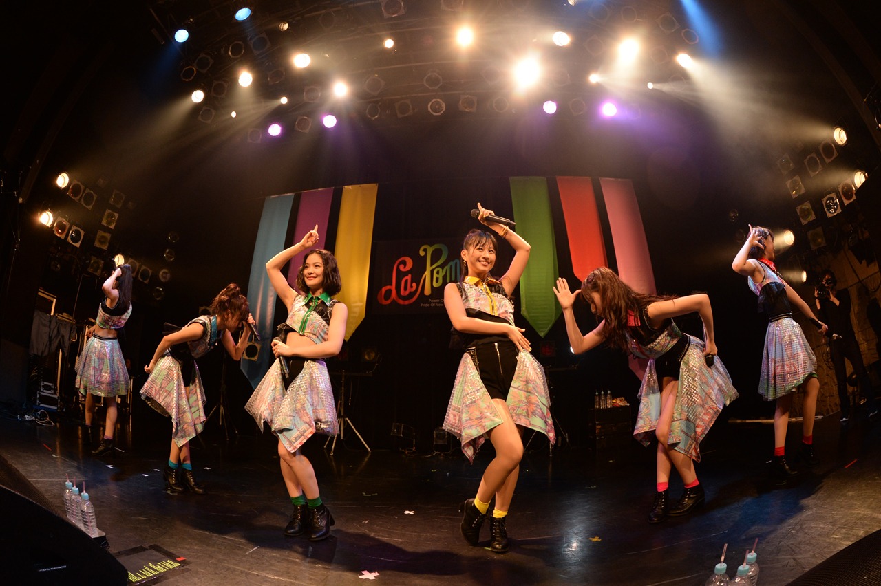 「La PomPon 1stワンマンライブ ～Power of LPP～」の様子。（撮影：達川範一）