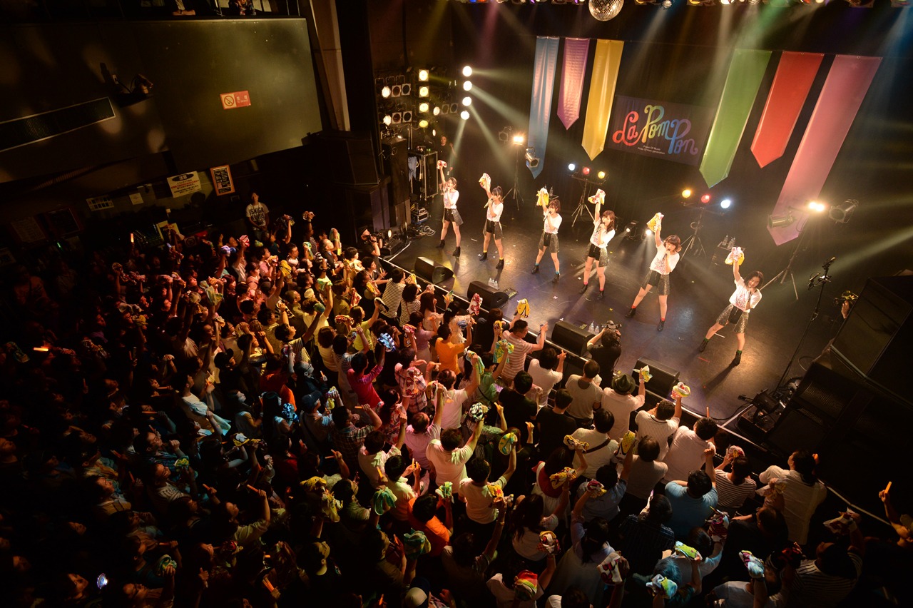 「La PomPon 1stワンマンライブ ～Power of LPP～」の様子。（撮影：達川範一）