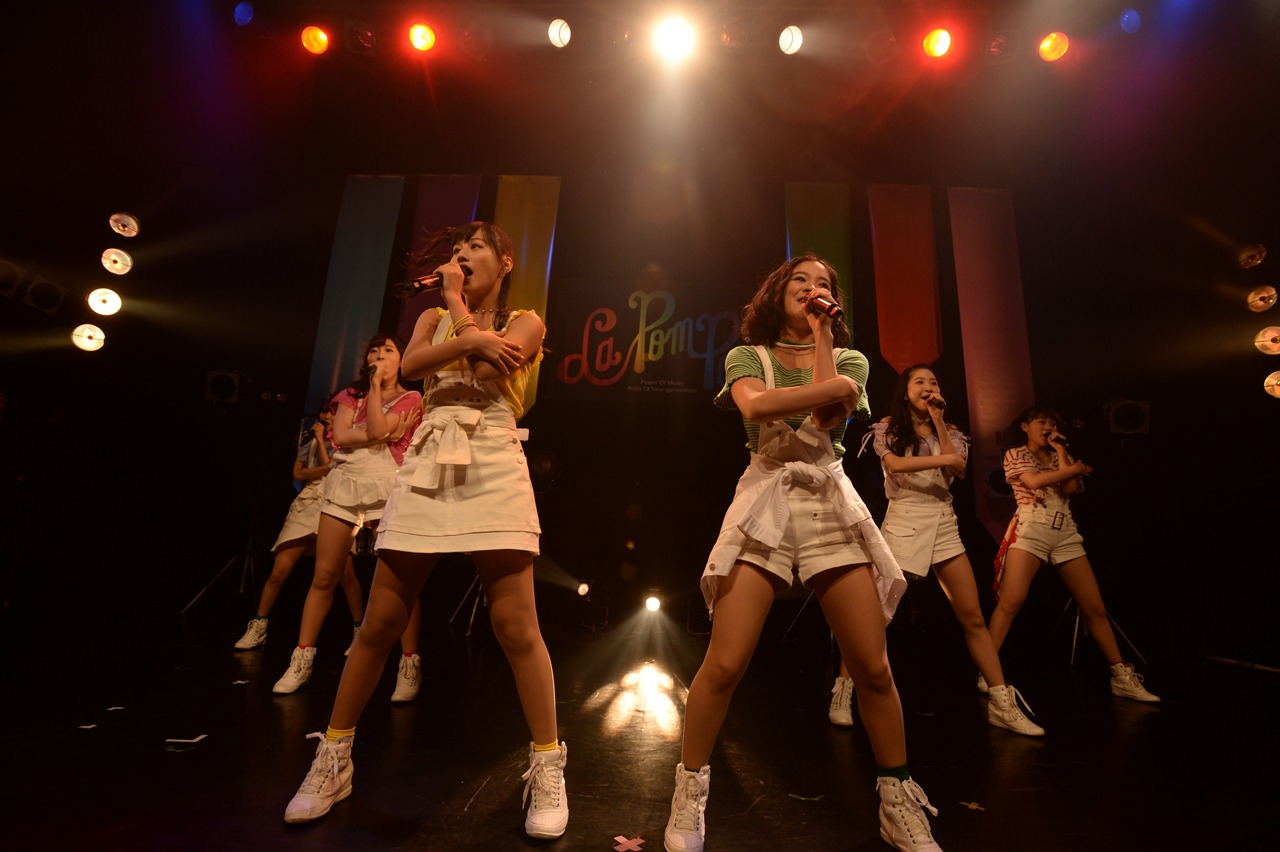 「La PomPon 1stワンマンライブ ～Power of LPP～」の様子。（撮影：達川範一）