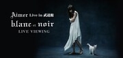 Aimer、初の武道館ライブを国内＆アジア各国の映画館で生中継