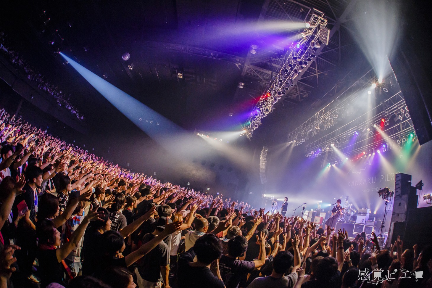 感覚ピエロ「69ロックレボリューション あなたと私で『69』したいの。」東京・Zepp DiverCity TOKYO公演の様子。