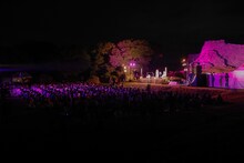 高城れに「ハイサイ！れにちゃん」の様子。