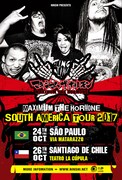 「MAXIMUM THE HORMONE SOUTH AMERICA TOUR 2017」ビジュアル