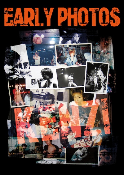 KENZI写真集「EARLY PHOTOS」表紙。