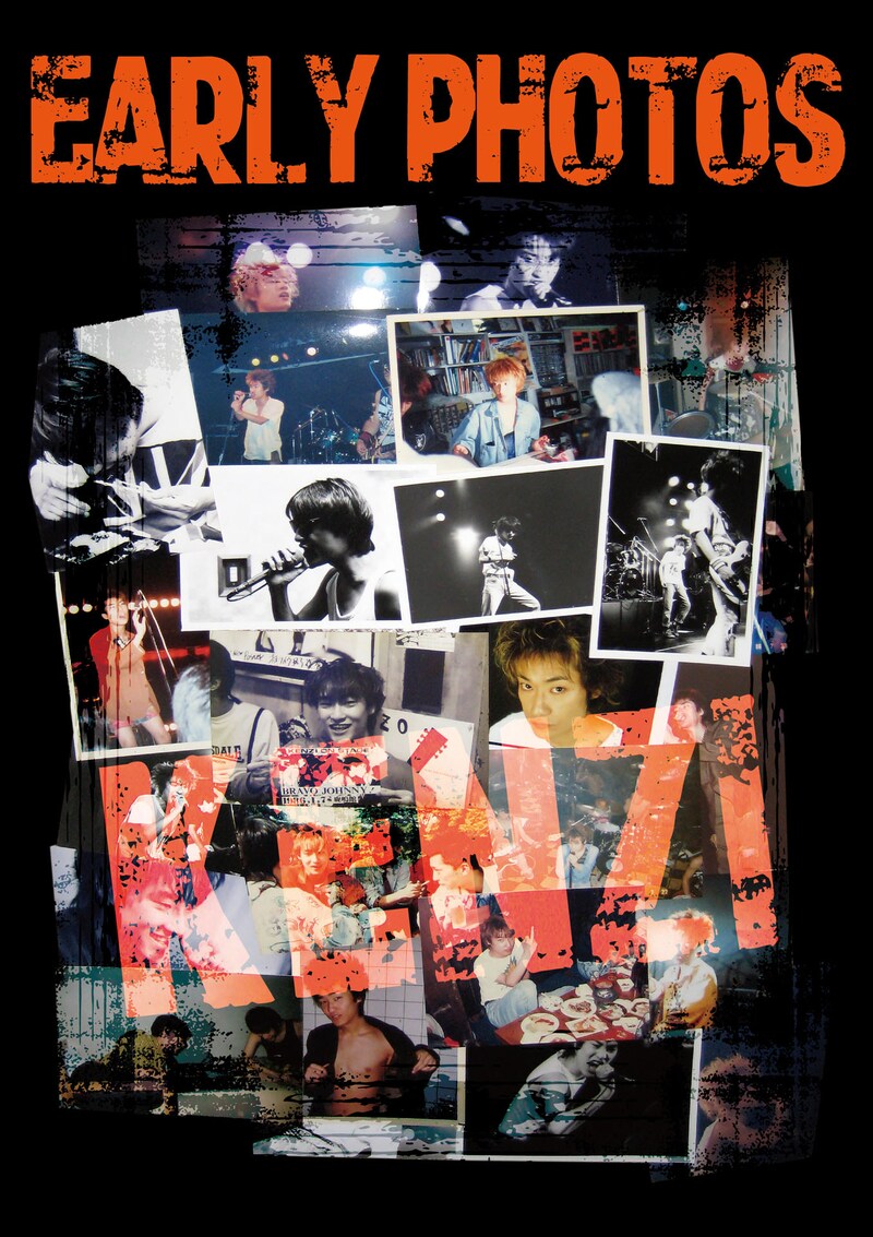 KENZI写真集「EARLY PHOTOS」表紙。