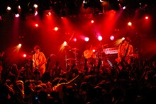 POLYSICS「POLYMPIC 2017」7月8日の東京・渋谷CLUB QUATTRO公演の様子。（撮影：上山陽介）