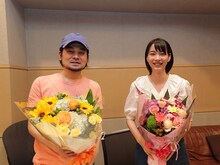 堀込泰行とのん。