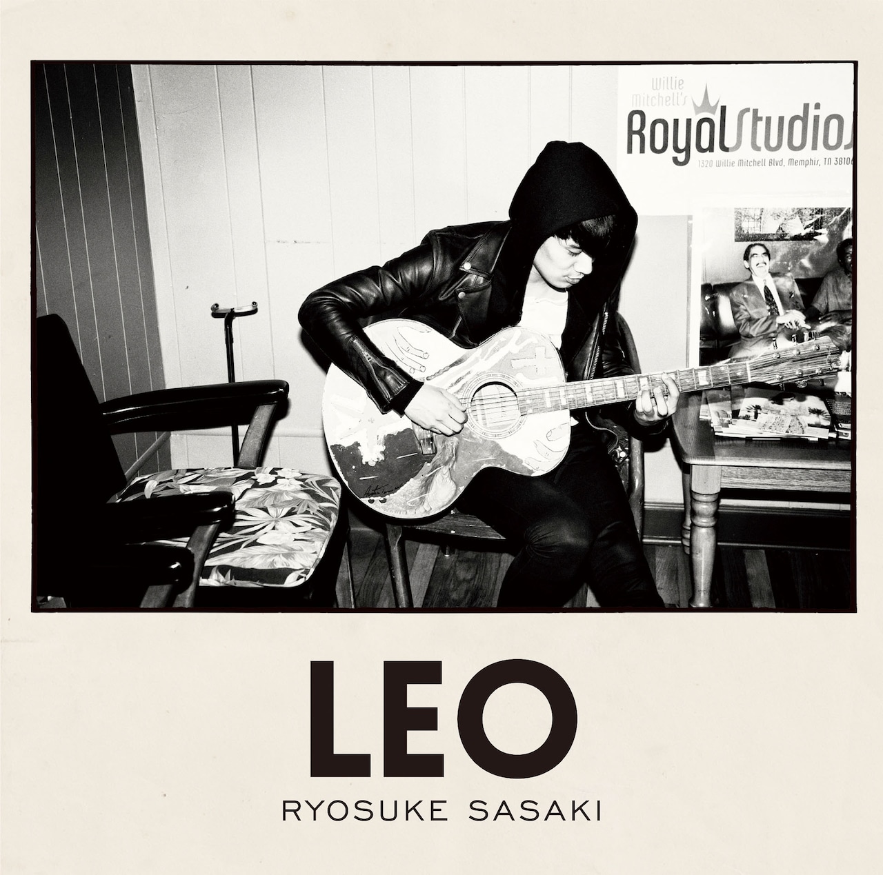 佐々木亮介「LEO」ジャケット - a flood of circle佐々木、ソロ